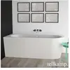 Tellkamp Pio Baignoire balnéo d angle avec habillage, W100-055-S0-R-A/...