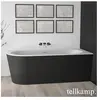 Tellkamp Pio Baignoire balnéo d angle avec habillage, W100-255-00-L-A/...
