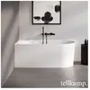 Tellkamp Calmante Baignoire d angle avec habillage, 0100-225-00-A/WMWM...