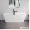 Tellkamp Sole Baignoire semi-îlot avec habillage, 0100-252-00-A/WG,