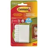 3M COMMAND Languettes de fixation - Petit modèle - Blanc