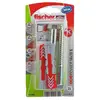 fischer - Cheville tous matériaux DuoPower 14x70 avec vis/Blister de 2