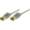 CUC Connect 2m Full Copper RJ45 S/FTP Cat 6a LSOH Snagless Patch Cable - Gris
