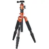 ROLLEI FOTOPRO X4I-E TRÉPIED AVEC TÊTE RONDE PANORAMIQUE ORANGE