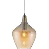 NOWA Suspension Paso en verre, à 1 lampe, ambre
