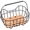Racktime Baskit Breeze Panier à vélo Mixte-Adulte, Noir, Taille Unique