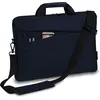 PEDEA Sacoche pour ordinateur portable Fashion Sacoche pour notebook jusqu'à 17,3 pouces (43,9 cm) Sacoche à bandoulière rembourrée, bleu/noir