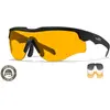 Wiley X Lunettes Rogue Comm fumé/incolore/orange  mat - Noir