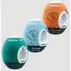 Masturbateur Satisfyer Eggcited Naughty/Savage/Crunchy Pack de 3