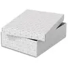 Esselte Boîte de rangement & cadeau Home M, set de 3, blanc
