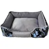 Nobby 62825 Classic Elio Lit rectangulaire Bleu Camouflage 70 x 60 x 20 cm