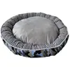 Nobby 62827 Donut Classic Elio Lit Confort Bleu Camouflage Ø 110 x 35 cm