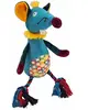 Souris en peluche avec corde Nobby Pet Bleu 41 cm 53046