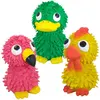 Jouet peluche pour chien Nobby Pet Latex Flamingo, Hähnchen Und Ente M...
