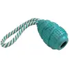 Jouet en caoutchouc pour chien avec corde Nobby Pet Jumper Bleu 27 cm ...