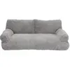Coussin pour chien Nobby Pet Komfort Classic Teddy Gris 100x65x35 cm 5...
