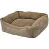 Lit pour chien Nobby Pet Komfortbett Eckig Classic Teddy Marron 70x60x...