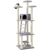Arbre à chat classique Nobby Pet Sultan Gris 60x60x197 cm 63777-01