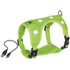 Nobbys 80750 24 Maille Flash LED Harnais de sécurité Jaune Fluo Petit
