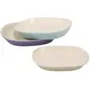 Nobby Bol en céramique pour Chat Jada, Lilas/crème, 16 x 12 x 2,5 cm, 0,10 l, 1 pièce