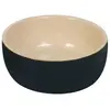 Nobby Kaunis 82407 Gamelle en céramique Noir/crème Ø 18,5 x 7,0 cm 1,00 l