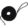 Nobby Laisse de Pistage Rond en Nylon pour Chien Noir 5 mm x10 m