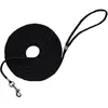 Nobby Laisse de Pistage Rond en Nylon pour Chien Noir 5 mm x 15 m