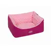 Lit confort carré pour chien Nobby Pet Arusha Rose 60x48x19 cm 71480