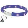 Nobbys Starlight Ruban Lumineux de sécurité pour Chien Bleu 70 cm