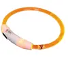 Colliers pour chien lumineux à LED large Nobby Pet Visible Orange S 78...