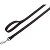 Nobby Laisse Classique en Nylon pour Chien Noir 10 mm x 120 cm