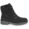ARA Femme Douvres Bottines à Lacets, Noir, 38 EU