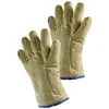 JUTEC Gant de protection thermique 5 doigts avec isol. taille universelle tissu aramide naturel avec isolation en 388, en 407 catégorie epi iii