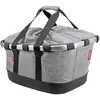KLICKfix Bikebasket GT Sac de porte-bagages Twist Silver 21 L