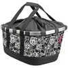 KLICKfix Bikebasket GT Sac de porte-bagages Fleur Black 21 L