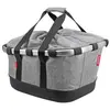 Sacoche de porte bagage klickfix bikebasket gt gris