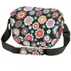 Asista Teile fürs Rad KlickFix Sacoches de Guidon Adulte Unisexe, Happy Flowers, 25X19X8Cm