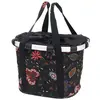 KlickFix Panier Klickfix Bikebasket Folklore Noir