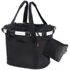 Panier vélo Klickfix Bikebaskets noir en toile (15L) (vendu sans fixa