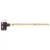 Halder - Marteau Simplex Industriel en Acier avec Manche en Bois, Multicolore, 0.7 kg