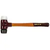 HALDER 3028.040 - Maza de goma + nylon Simplex Ø 40 mm