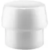 Tête de frappe de rechange en superplastique de Halder, blanc