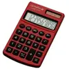 OLYMPIA LCD1110R - Calculatrice Rouge - Ecran 10 chiffres - Double Alimentation