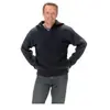 SCHEIBLER FP - Pullover taille m noir/bleu moucheté 100 % polyacrylique