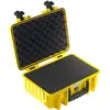 Valises d'extérieur B&W type 4000 jaune + mousse prédécoupée