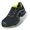 Baskets de sécurité Uvex 1 Mixte, t 42 Noir/Jaune, Antistatiques ( Prix pour 1 paire )