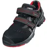 uvex 1 Sandales S1P noir, rouge largeur 11 Gr. 45