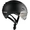 Casco Roadster Plus avec visière - Casque vélo Black Matt S (50-54 cm)