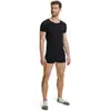 Falke Regular Shortsleeve Maillot De Course Hommes - Noir, Taille L