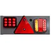 Dema - Rampe de signalisation pvc pour remorque led 12 v